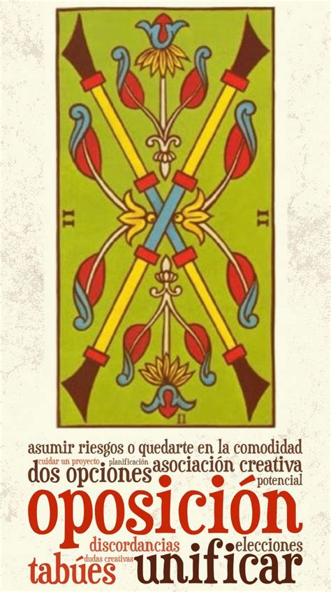 Dos de Bastos: significado e interpretación de la carta del Tarot